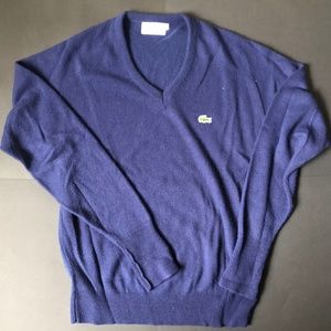 Vintage 80s Izod Lacoste Full Sleeve Sweater